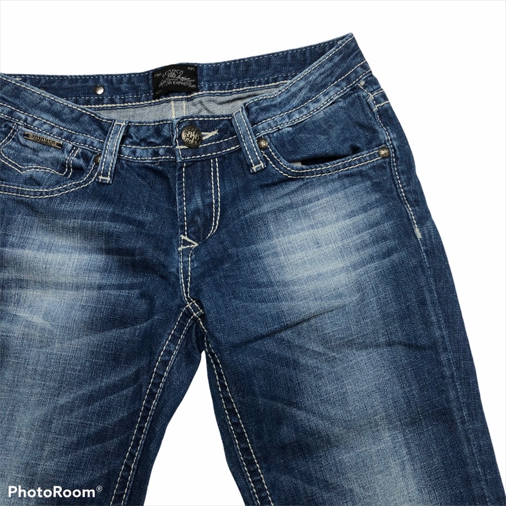 Rerock for Express Low Rise Stretch Skinny Jeans - Picture 7 of 15